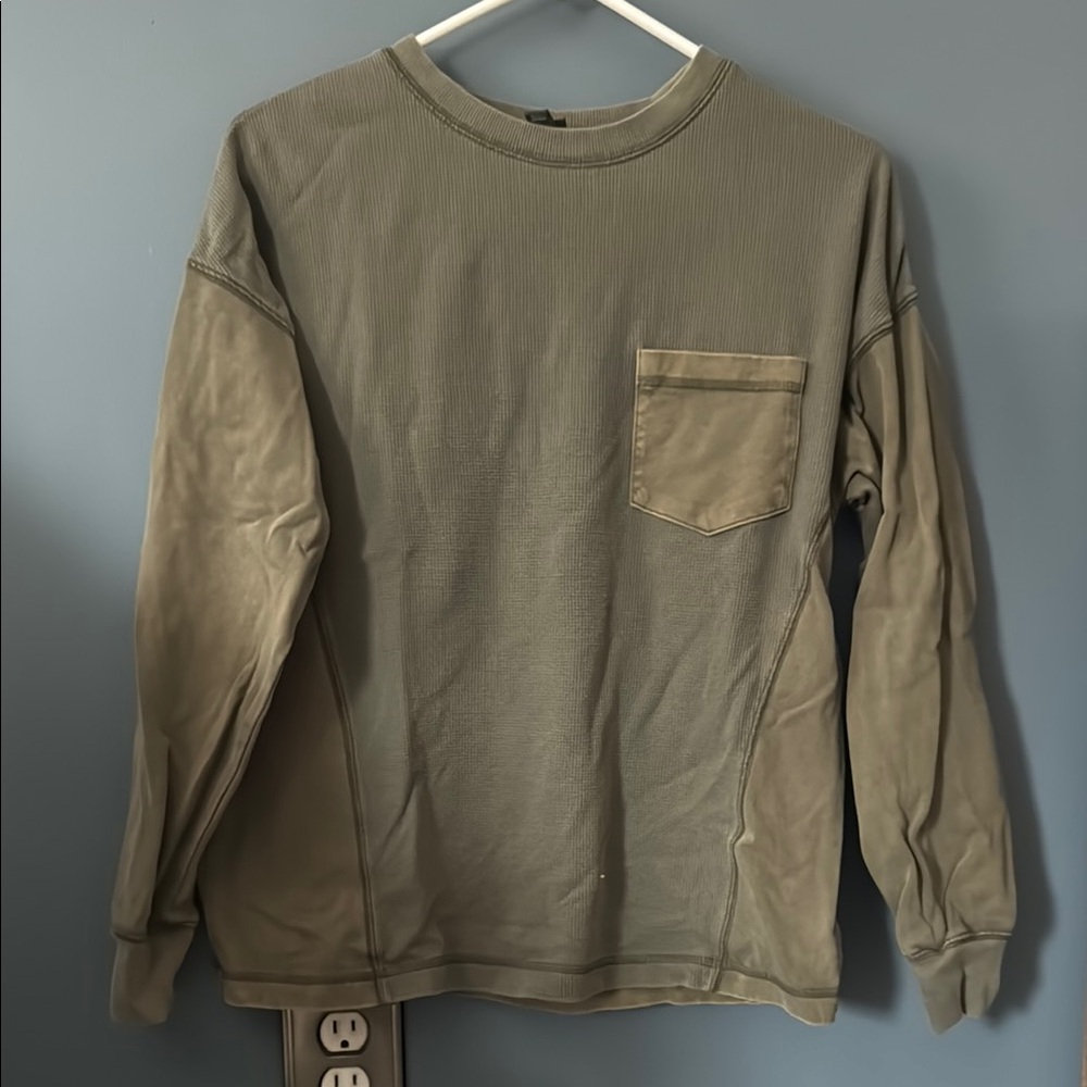 Olive Long Sleeve Shirt